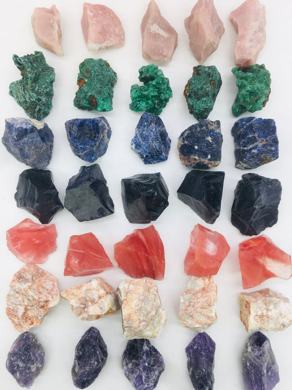 DL-32003 Nature Stone Several Raw Stones Collection-1