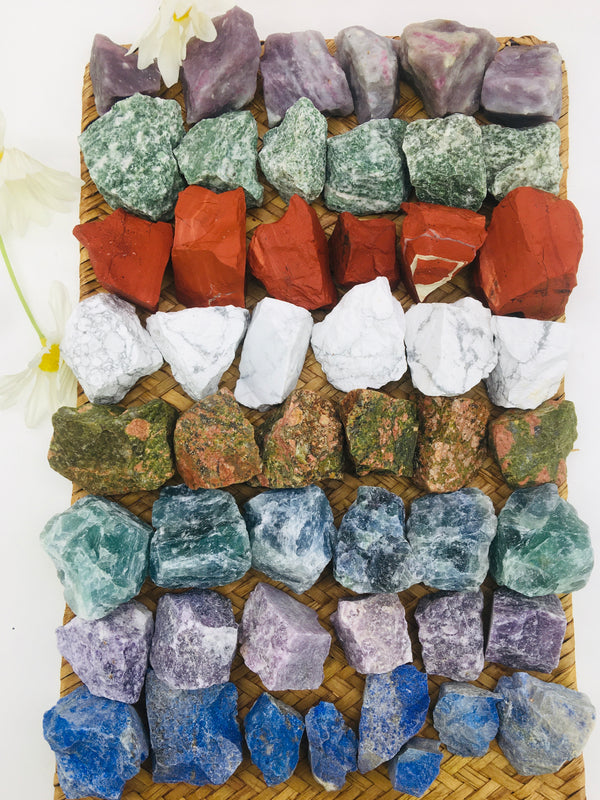 DL-32004 Nature Stone Several Raw Stones Collection-2
