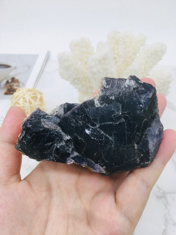 Nature Stone Fluorite Specimen