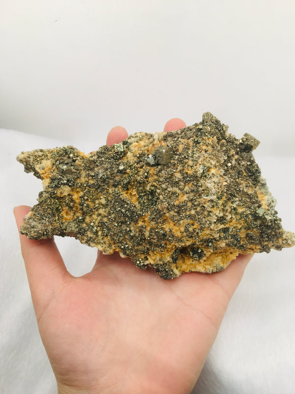 Nature Stone Raw Pyrite Specimen