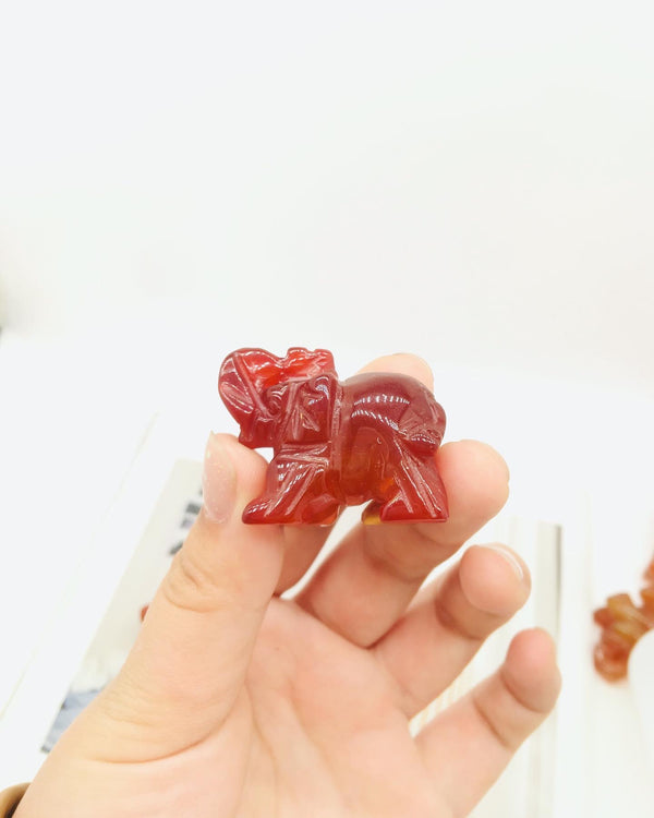 DL-40004 Carnelian Elephant