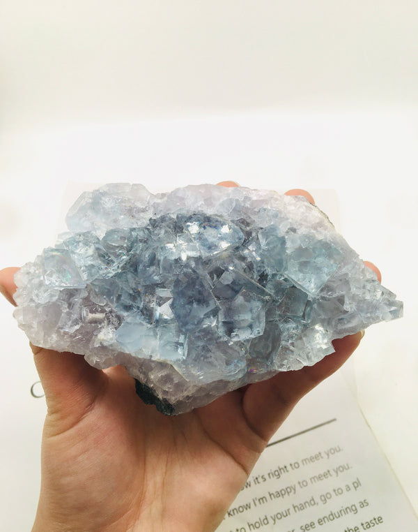 Nature Stone Fluorite Specimen From Xianghualing