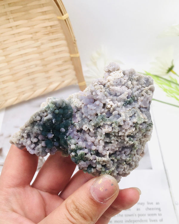 Nature Stone Grape Agate Specimen