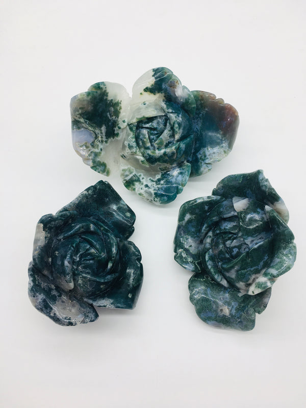 DL-40028 Moss agate flower