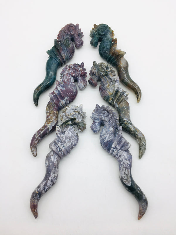 DL-40030 Ocean jasper seahorse