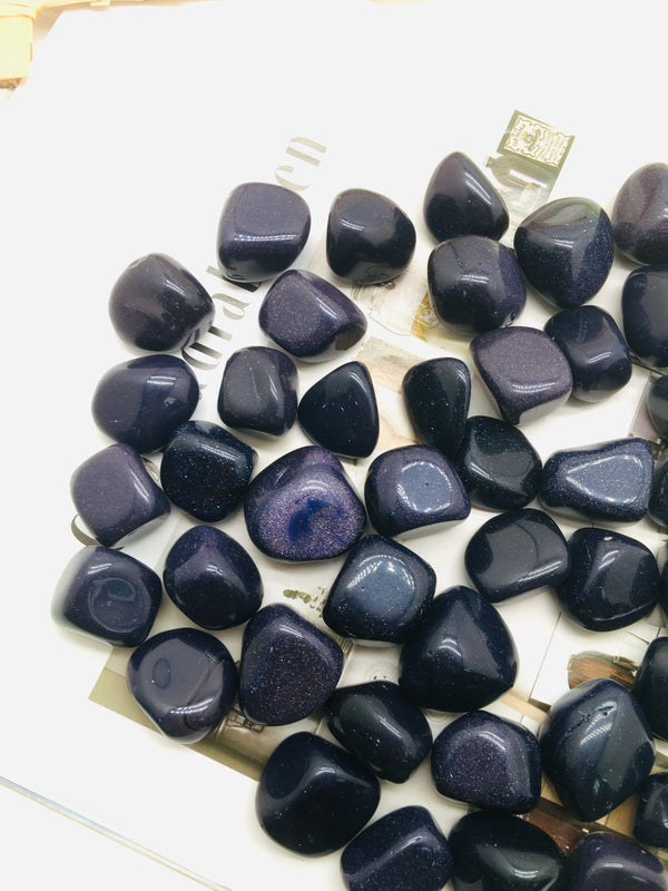 DL-31012 Blue sandstone tumbles